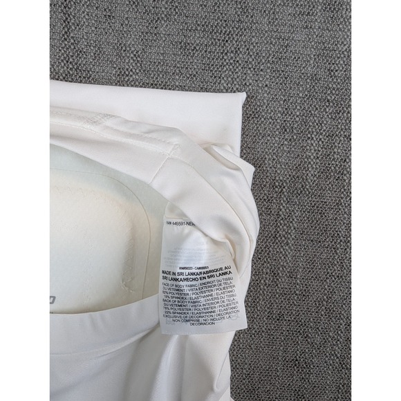 Nike Pro Dri-Fit Shirt Mens XXL White Sleeveless Training Tank Top Compression - Picture 7 of 7